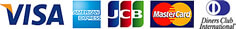 VISA,AMERICAN EXPRESS,JSB,Master Card