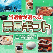 当選者が選べる!景品ギフトエメラルドタイプ 【送料無料・A3パネル/目録付き】