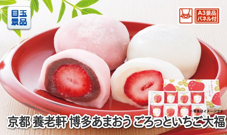 京都 養老軒 博多あまおう ごろっといちご大福のイメージ