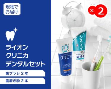 ライオン クリニカデンタルセットのイメージ