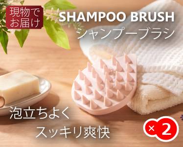 スッキリ爽快　シャンプーブラシのイメージ