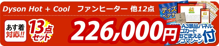 【目玉：Dyson Hot + Coolファンヒーター】13点セット 13点セット 226000円