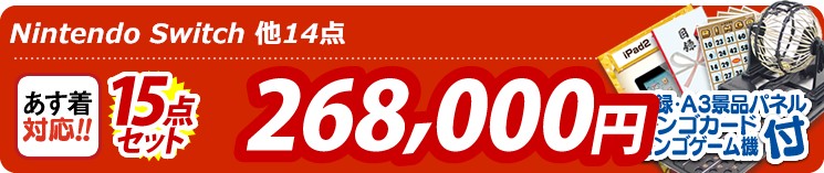 【目玉:Nintendo Switch】15点セット 15点セット 268000円
