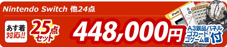 【目玉:Nintendo Switch】25点セット 25点セット 448000円