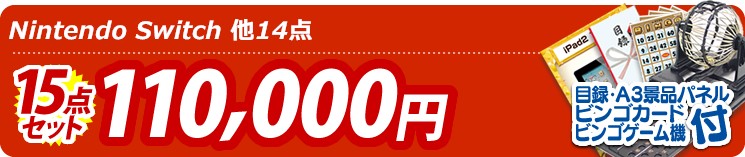 【目玉:Nintendo Switch】15点セット 15点セット 110000円