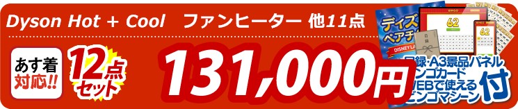 【目玉：Dyson Hot + Coolファンヒーター】12点セット 12点セット 131000円