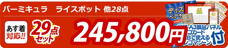 【目玉：バーミキュラライスポット】29点セット 29点セット 245800円