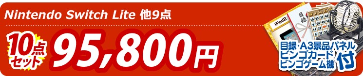 【目玉:Nintendo Switch Lite】10点セット 10点セット 95800円