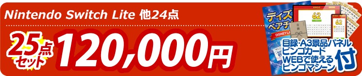 【目玉：Nintendo Switch Lite】25点セット 25点セット 120000円