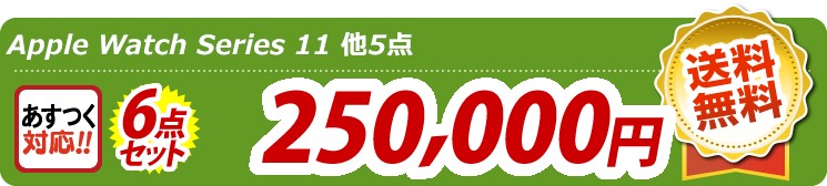 【目玉：Apple Watch Series 11】6点セット 6点セット 250000円