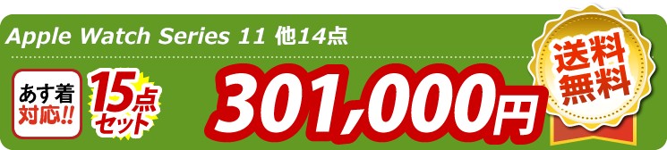 【目玉：Apple Watch Series 10】15点セット 15点セット 301000円