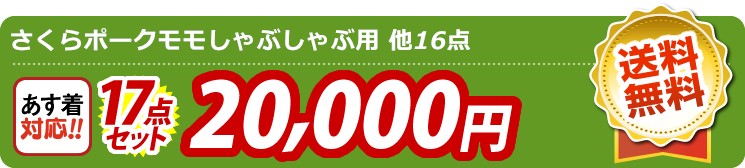 【目玉：国産黒毛和牛前バラすき焼き用300g】17点セット 17点セット 20000円