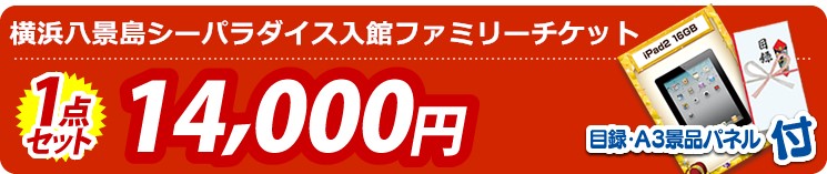 【単品:横浜八景島シーパラダイス入館チケットペア】1点セット 1点セット 14000円